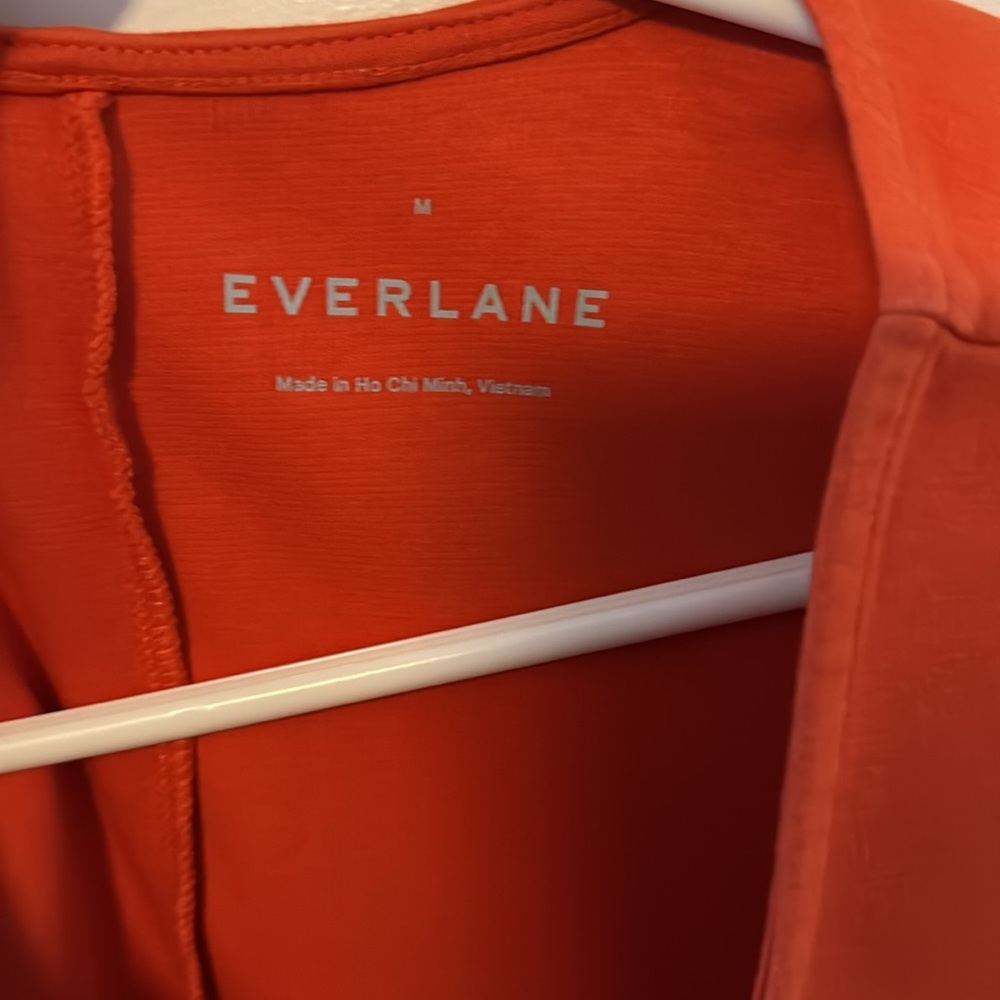 Everlane Orange Dress -M - Picture 2 of 3